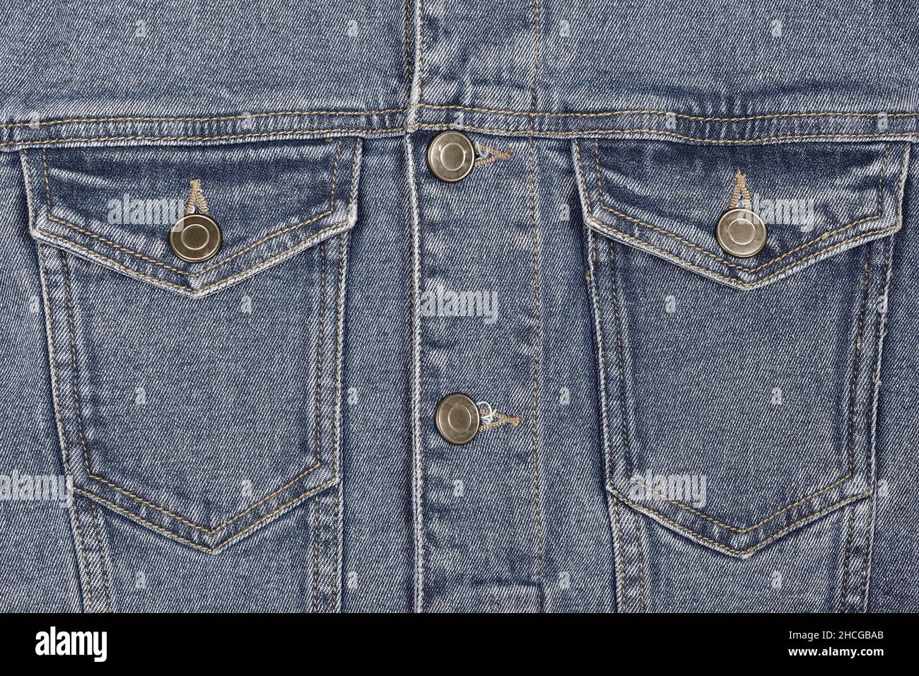 Blue textured jacket hi-res stock photography and images - Alamy