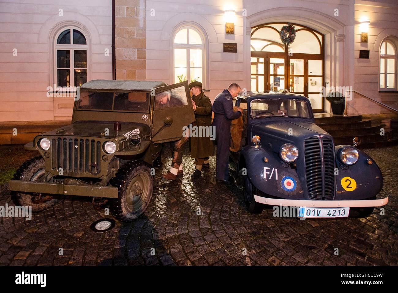 Pardubice, Czech Republic. 29th Dec, 2021. Commemorative event to 80 ...