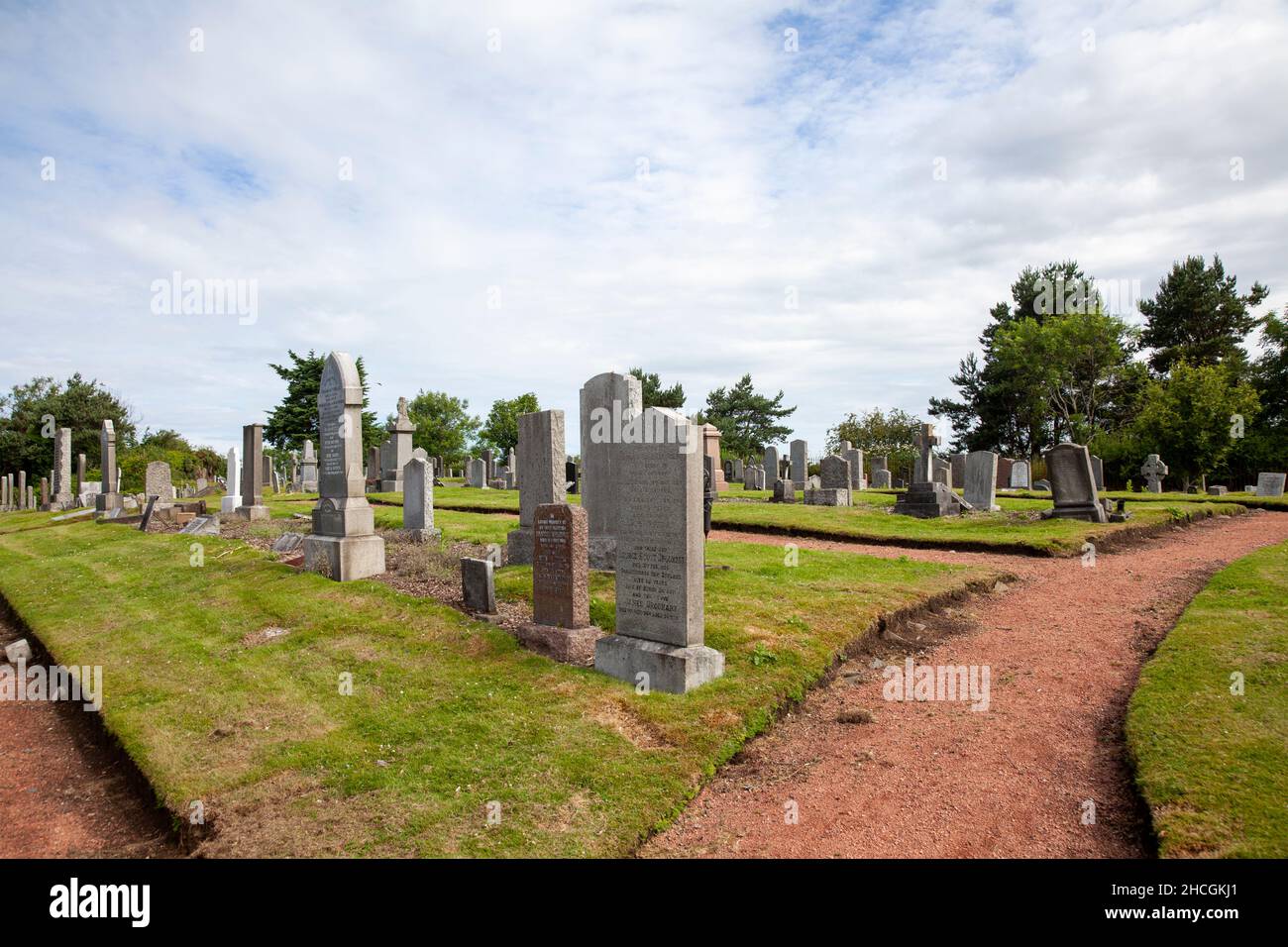 Ballengeich Cemetery in Stirling, Scotland Stock Photo