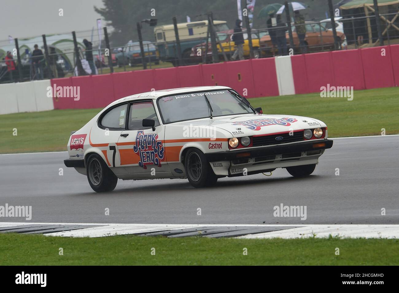 James Slaughter, Ford Capri MK3, Adrian Flux Trophy for MRL Historic ...