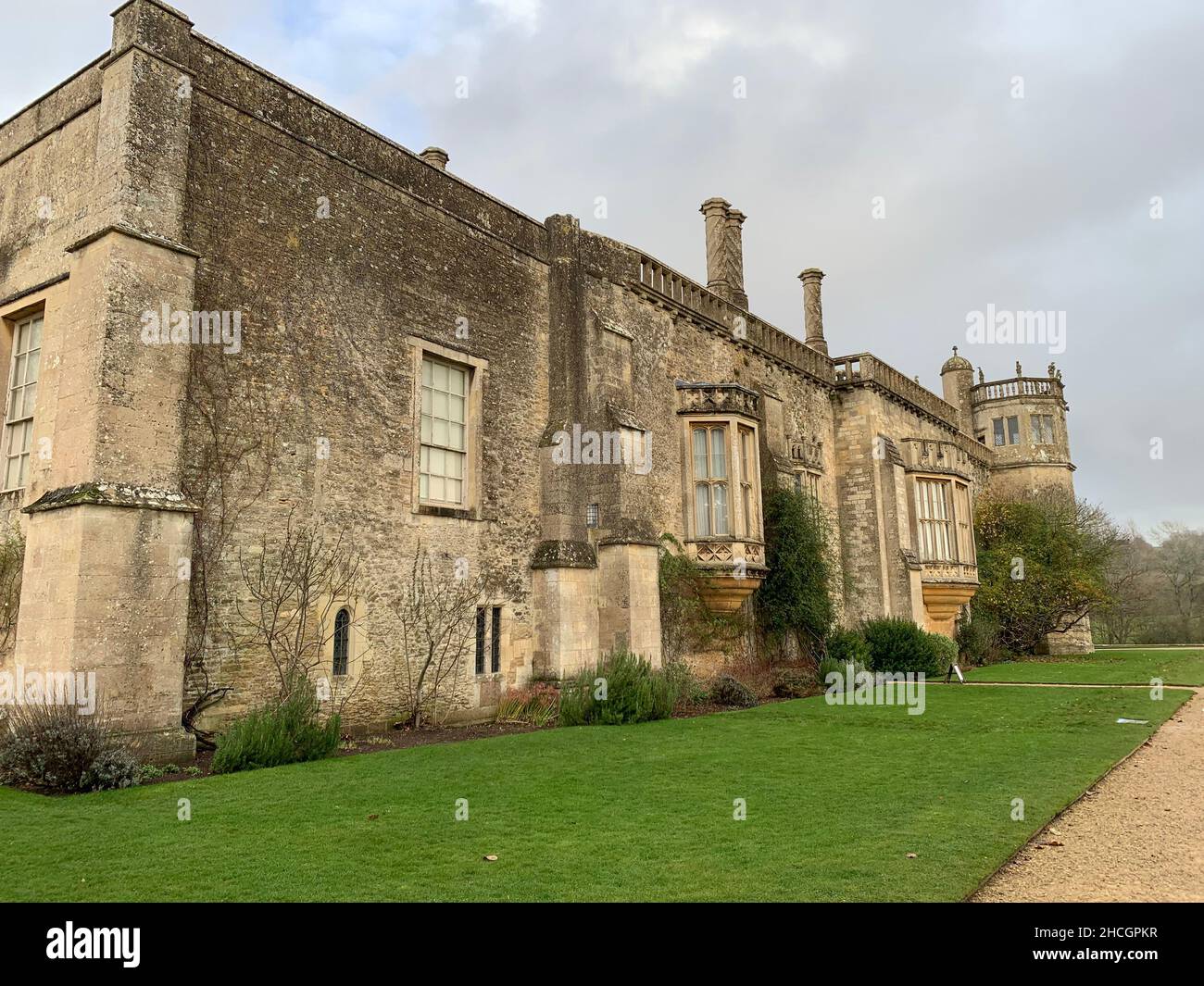 Laycock village and Laycock abbey Wiltshire UK ancient building stone