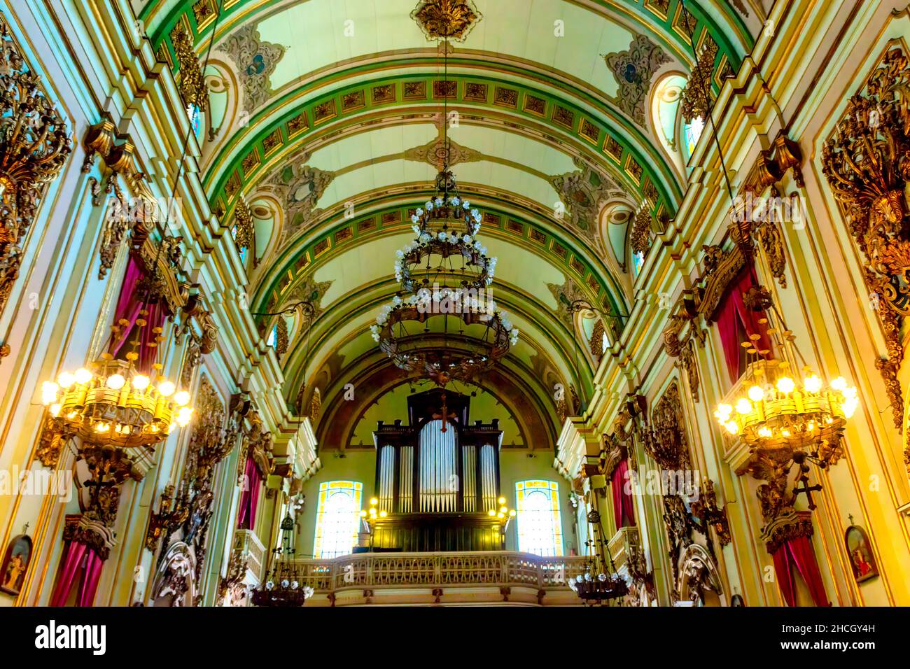 Saint Joseph Catholic Church Rio de Janeiro, Brazil Stock Photo