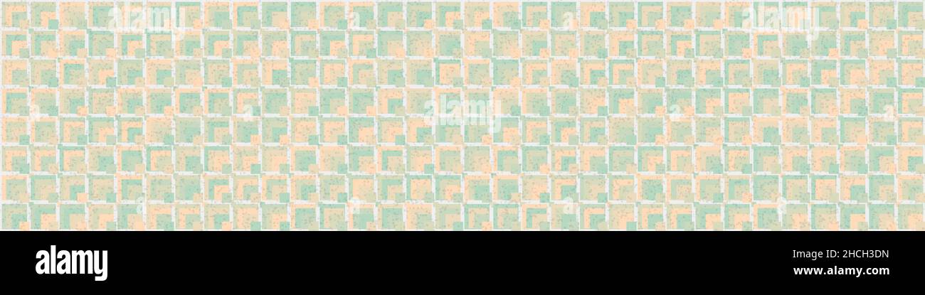 Abstract Geometrical generative computational art illustration Stock Vector