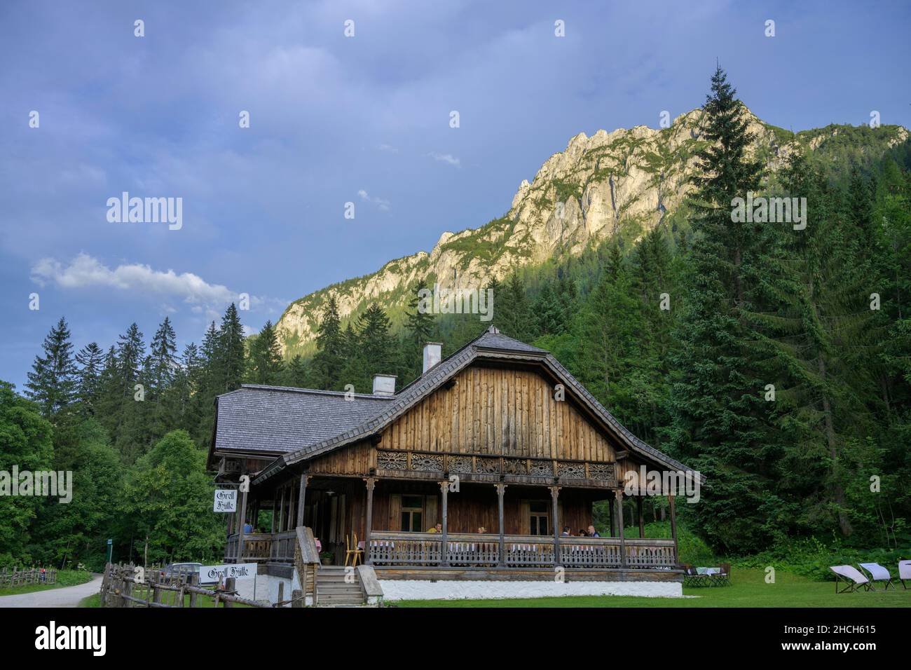 Gretlhuette, Stainach-Puergg, Styria, Austria Stock Photo