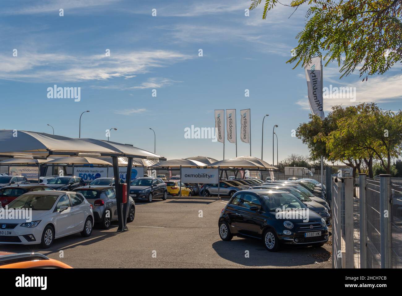 Palma de Mallorca, Spain; december 27 2021 Headquarters of the car