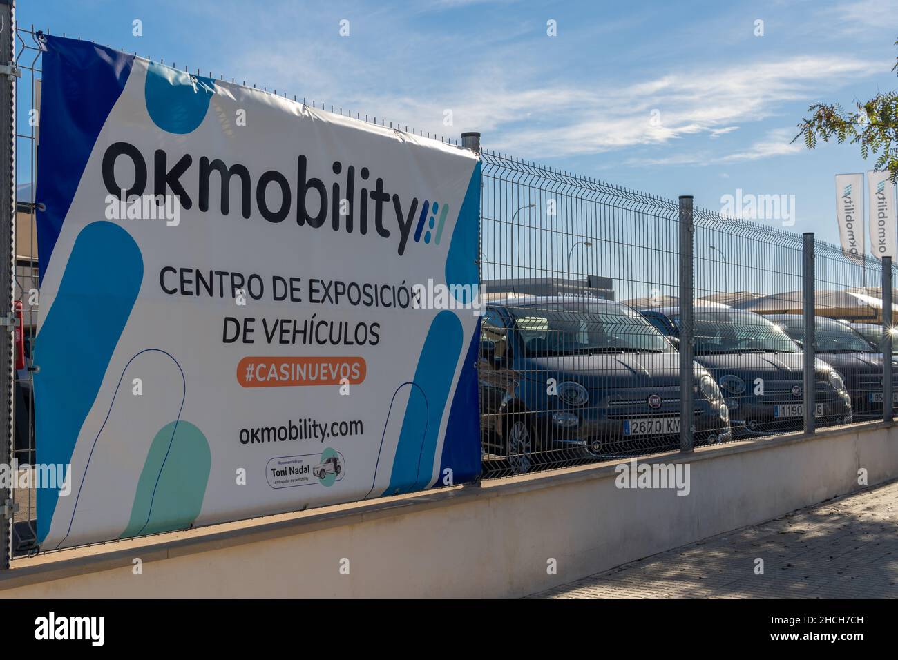 Palma de Mallorca, Spain; december 27 2021 Headquarters of the car