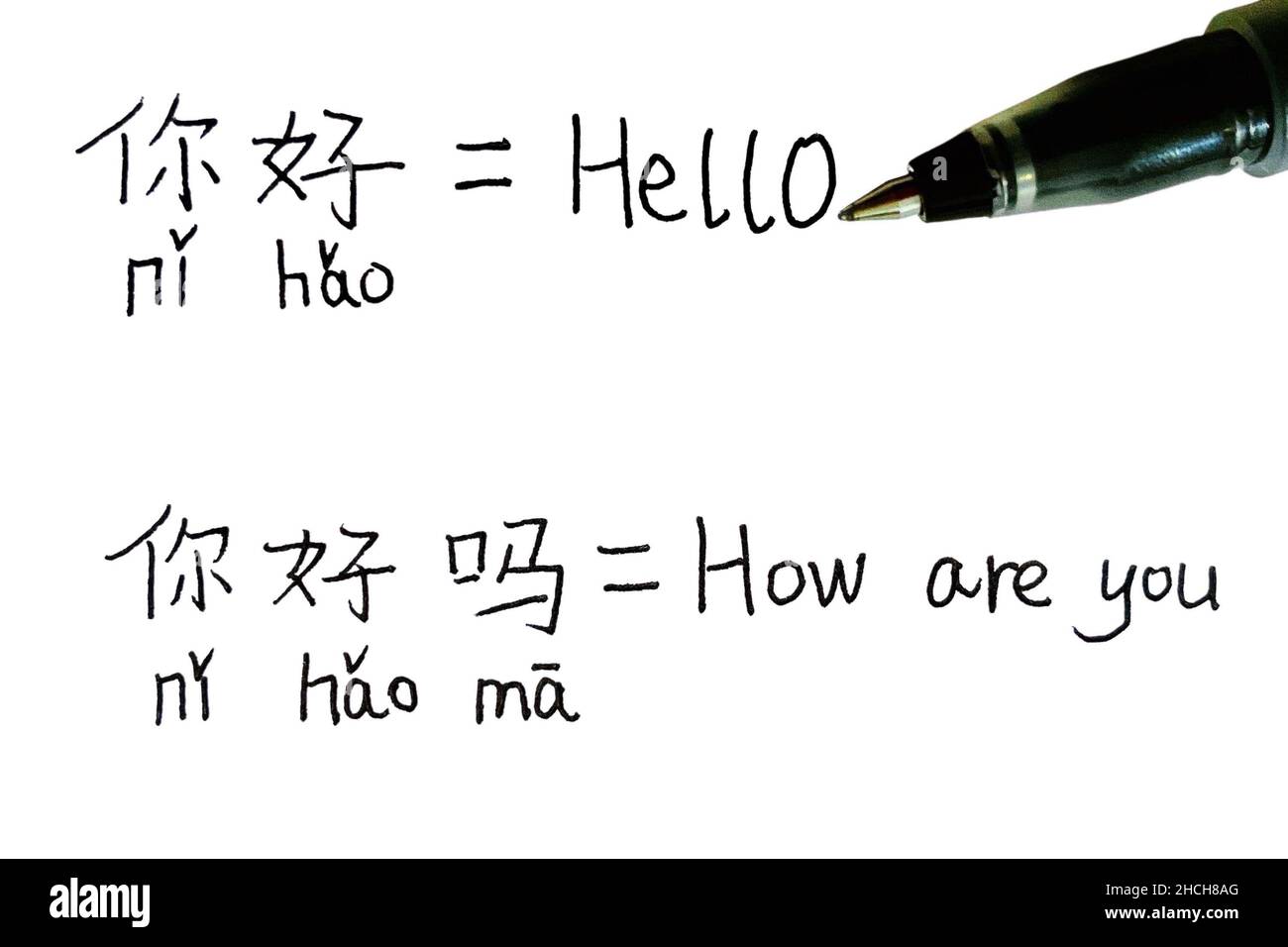 Mandarin Language Hello