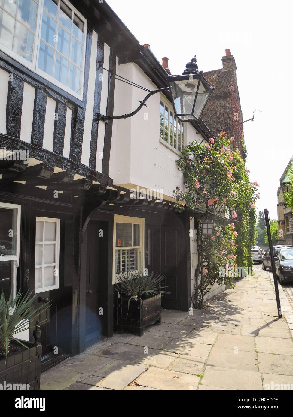 The former Burlington Arms public house, now a desirable des-res cottage on Church Lane, Chiswick, London, W4, England, U.K. Stock Photo