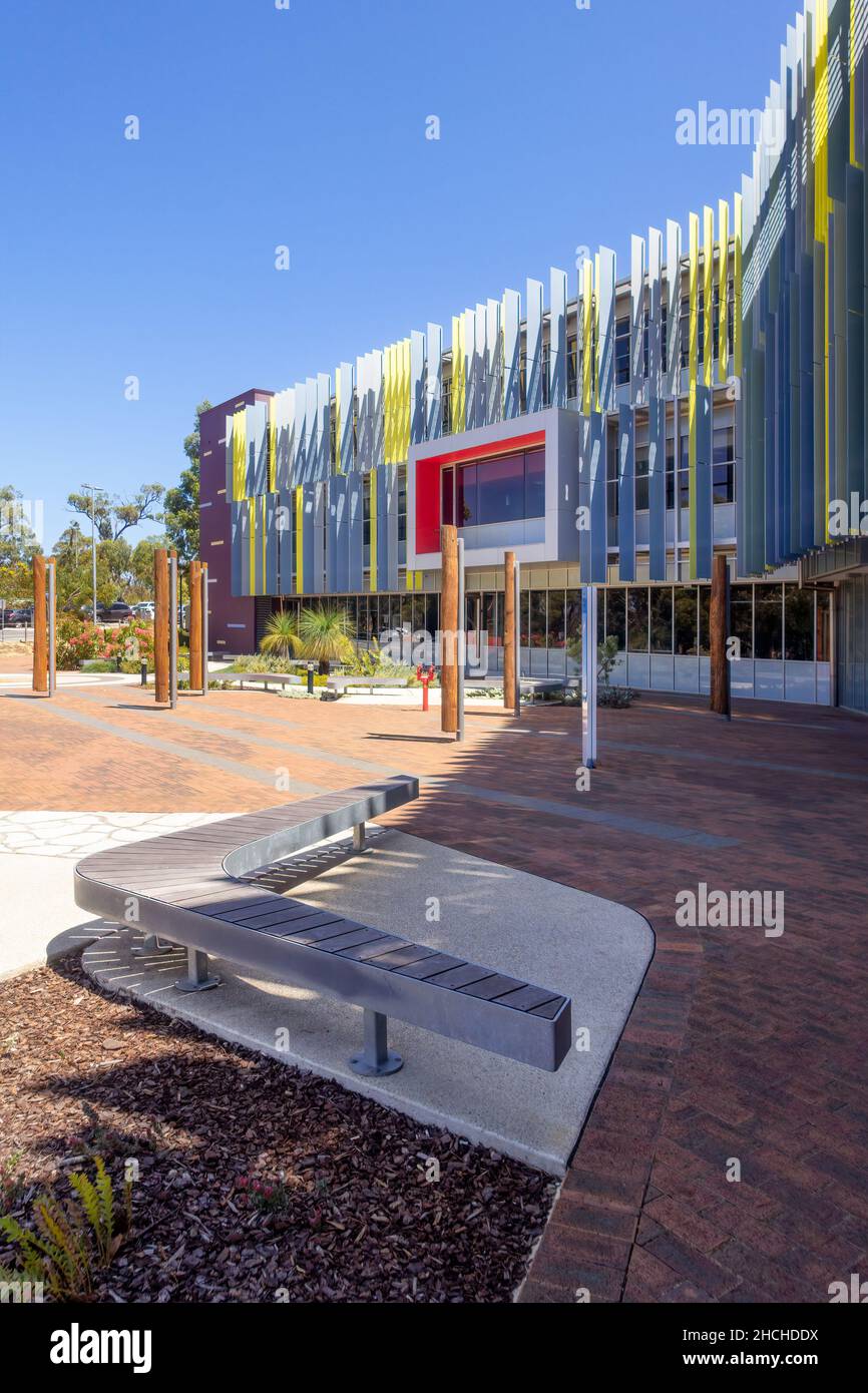 Joondalup, WA, Australia Library at Edith Cowan University by JCY