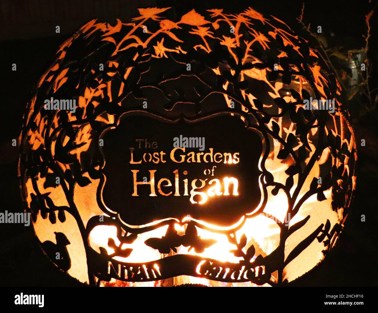 From the Heligan Night Garden Stock Photo