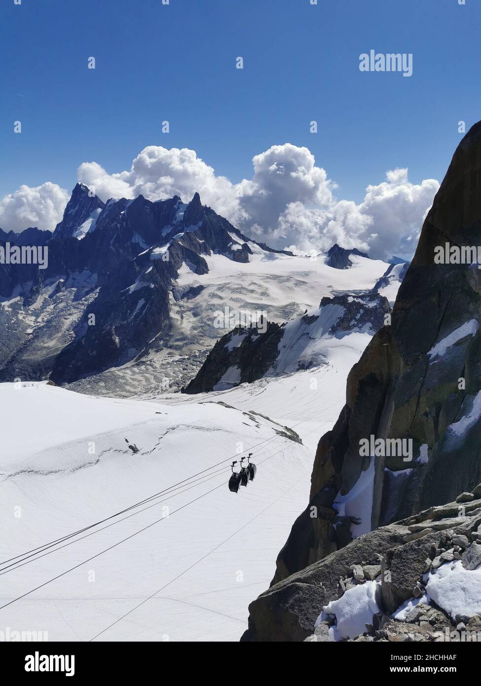 Aiguille du midi hi-res stock photography and images - Alamy
