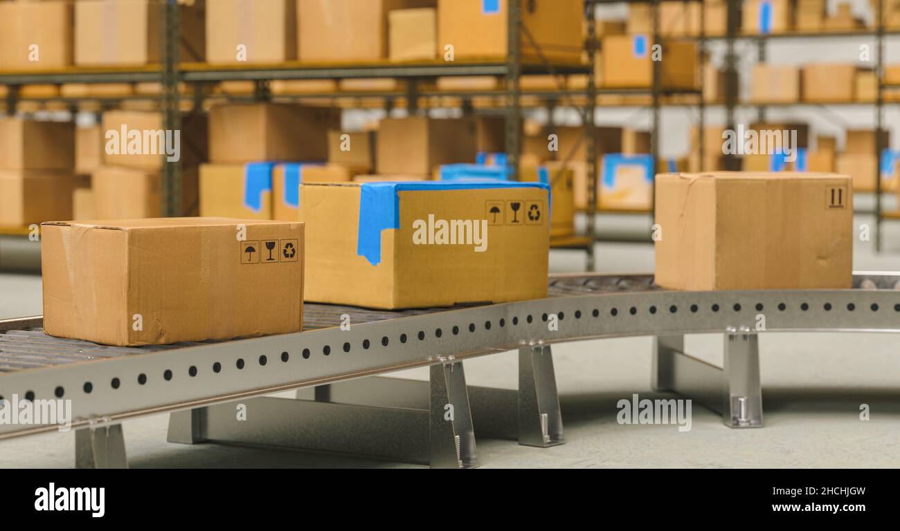 Packages delivery, packaging service and parcels transportation system ...