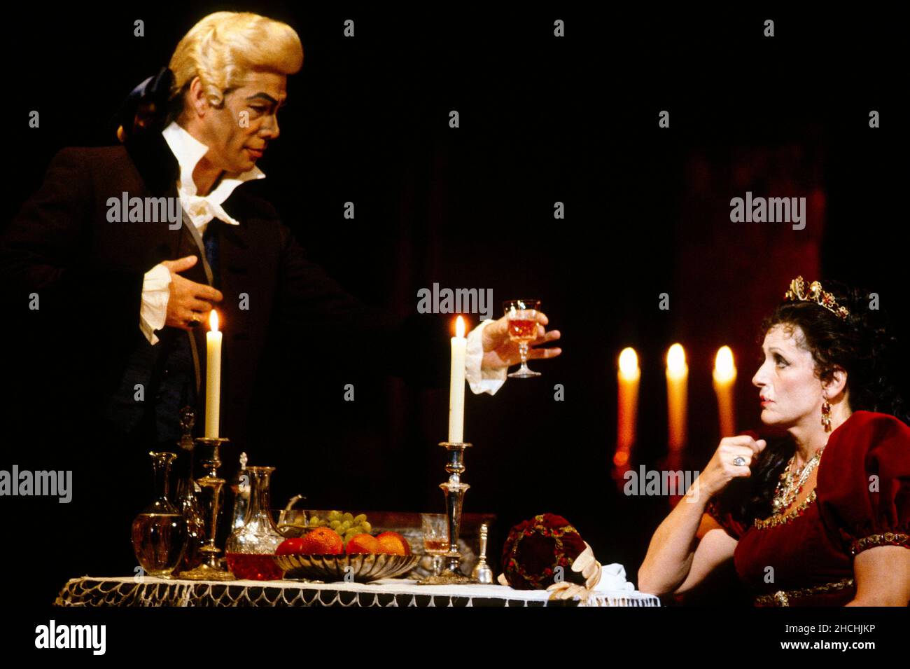 Act 2: Samuel Ramey (Baron Scarpia), Hildegard Behrens (Floria Tosca ...