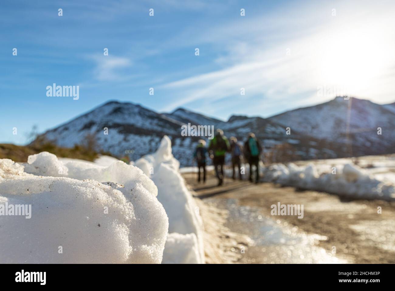 Casares de Arbas. León, España. Stock Photo