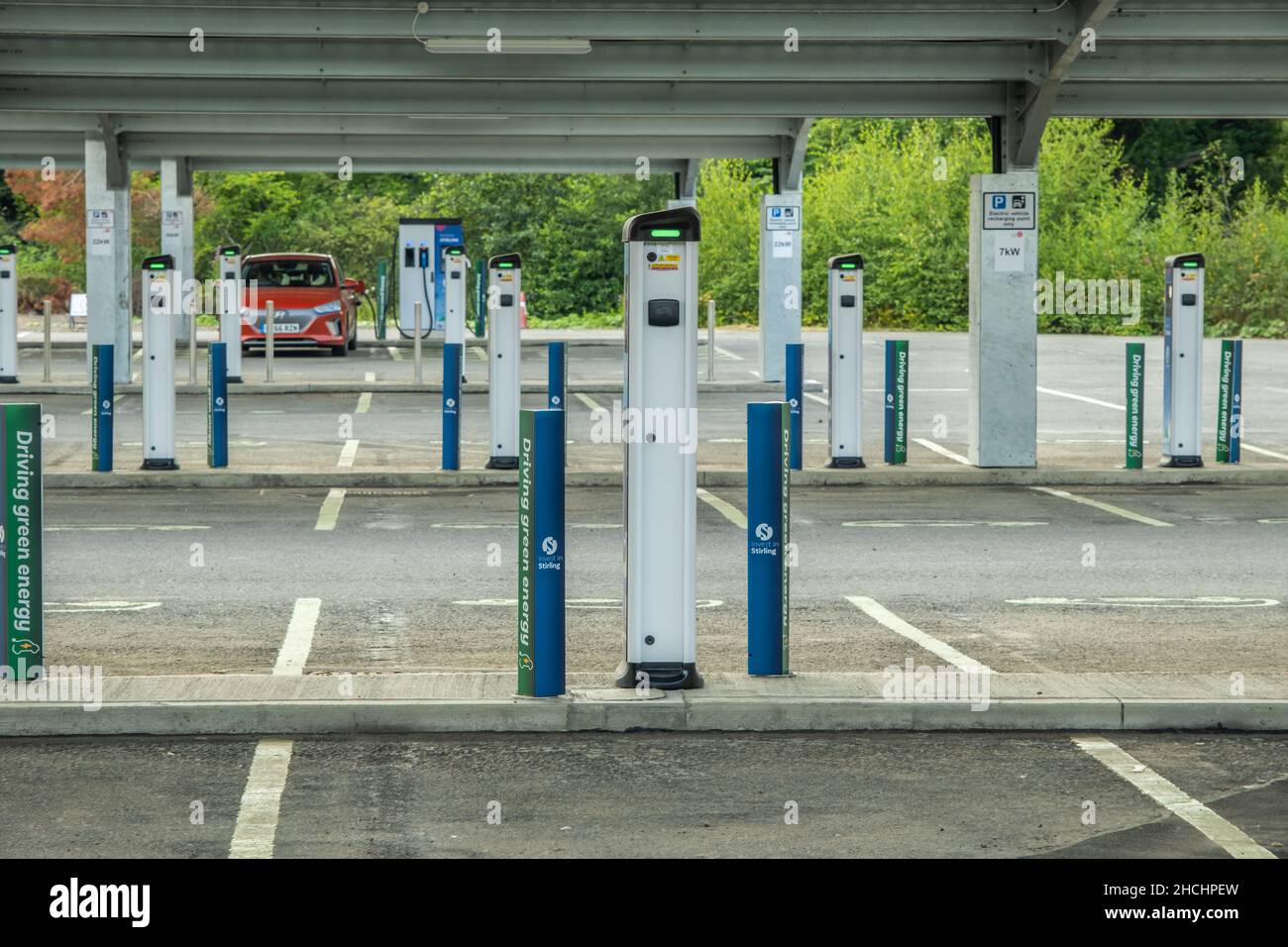 Empty ev charging points hires stock photography and images Alamy