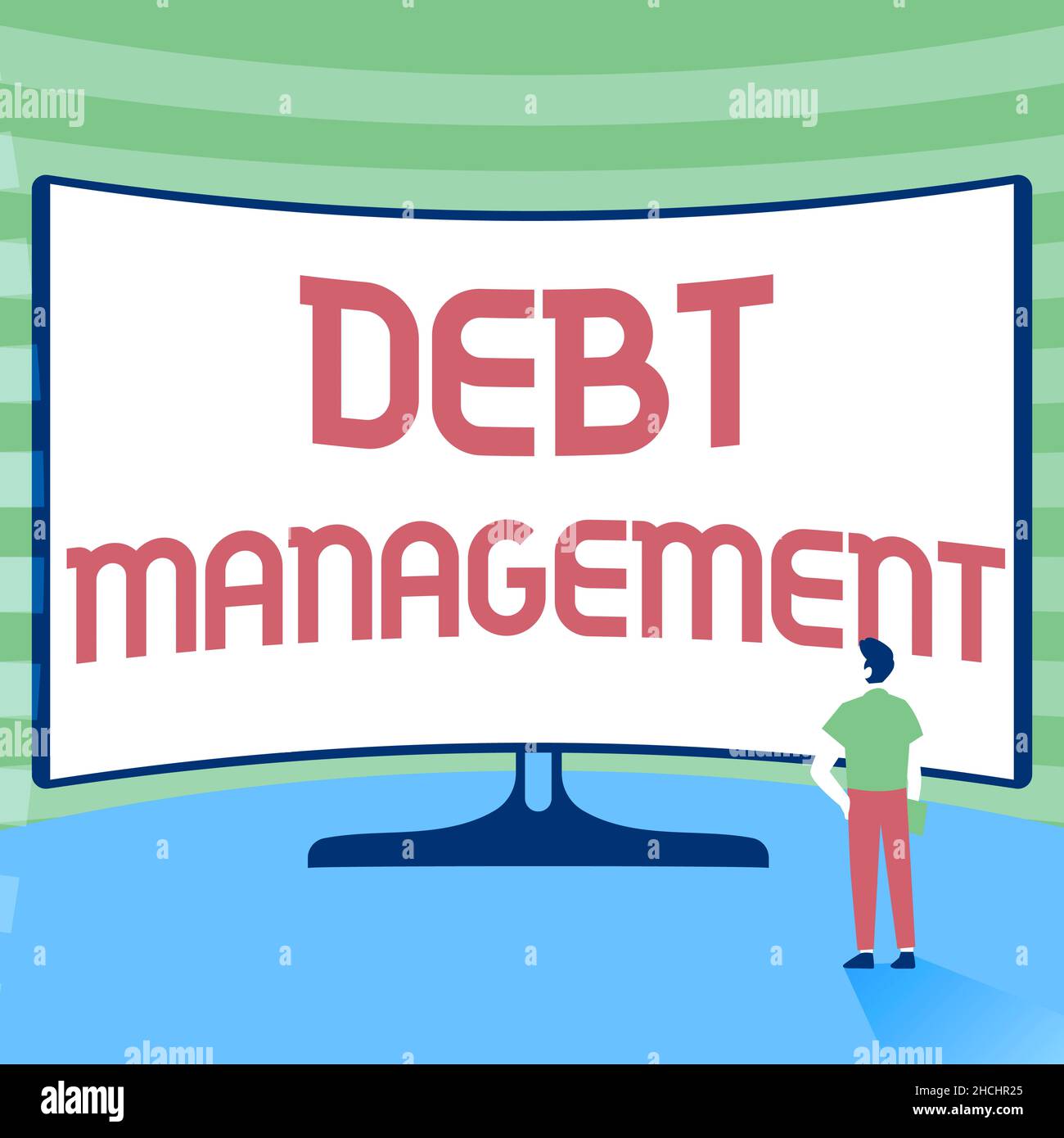 Writing displaying text Debt Management. Business overview The formal ...