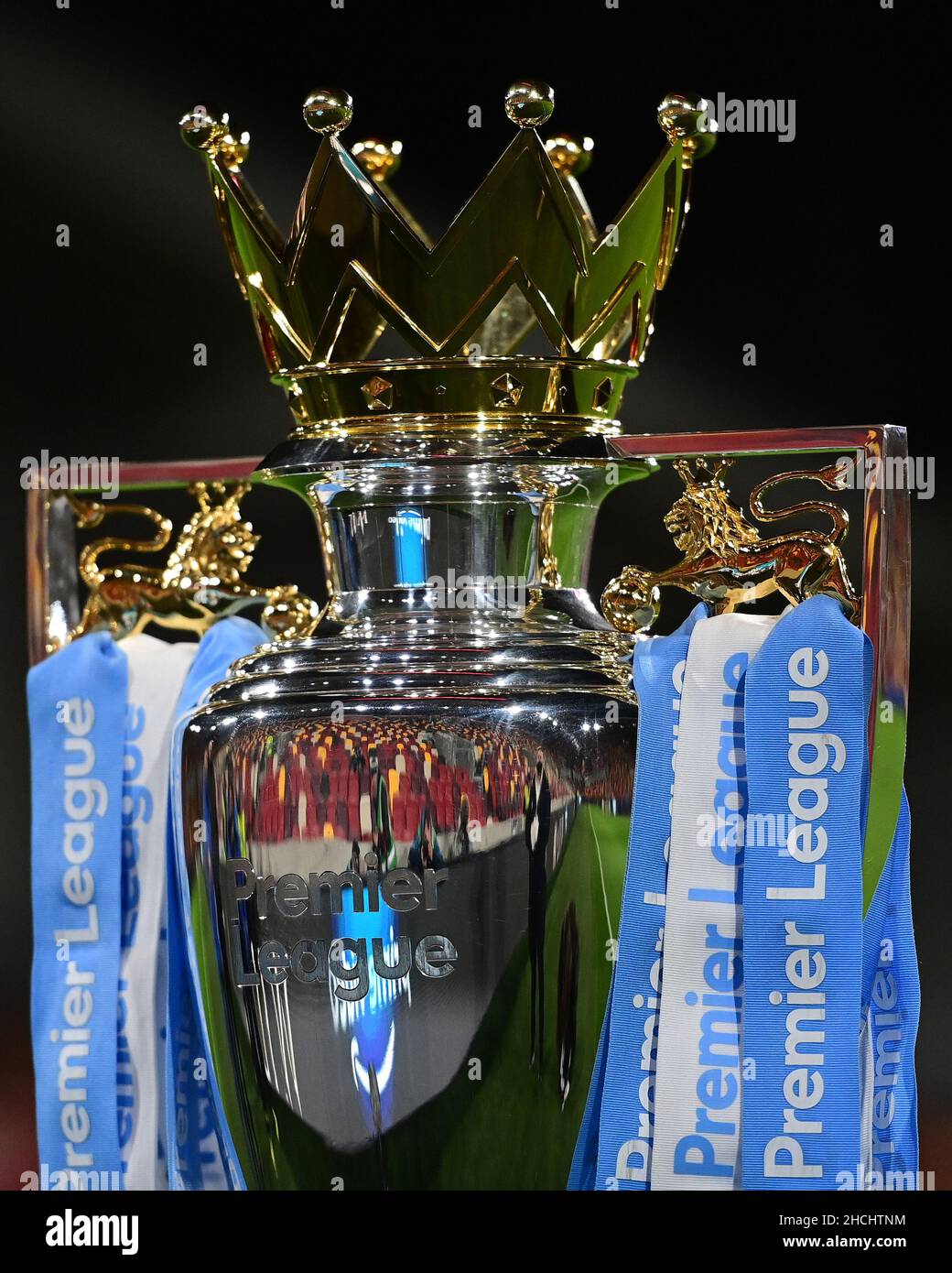 The Premier League Trophy Stock Photo - Alamy