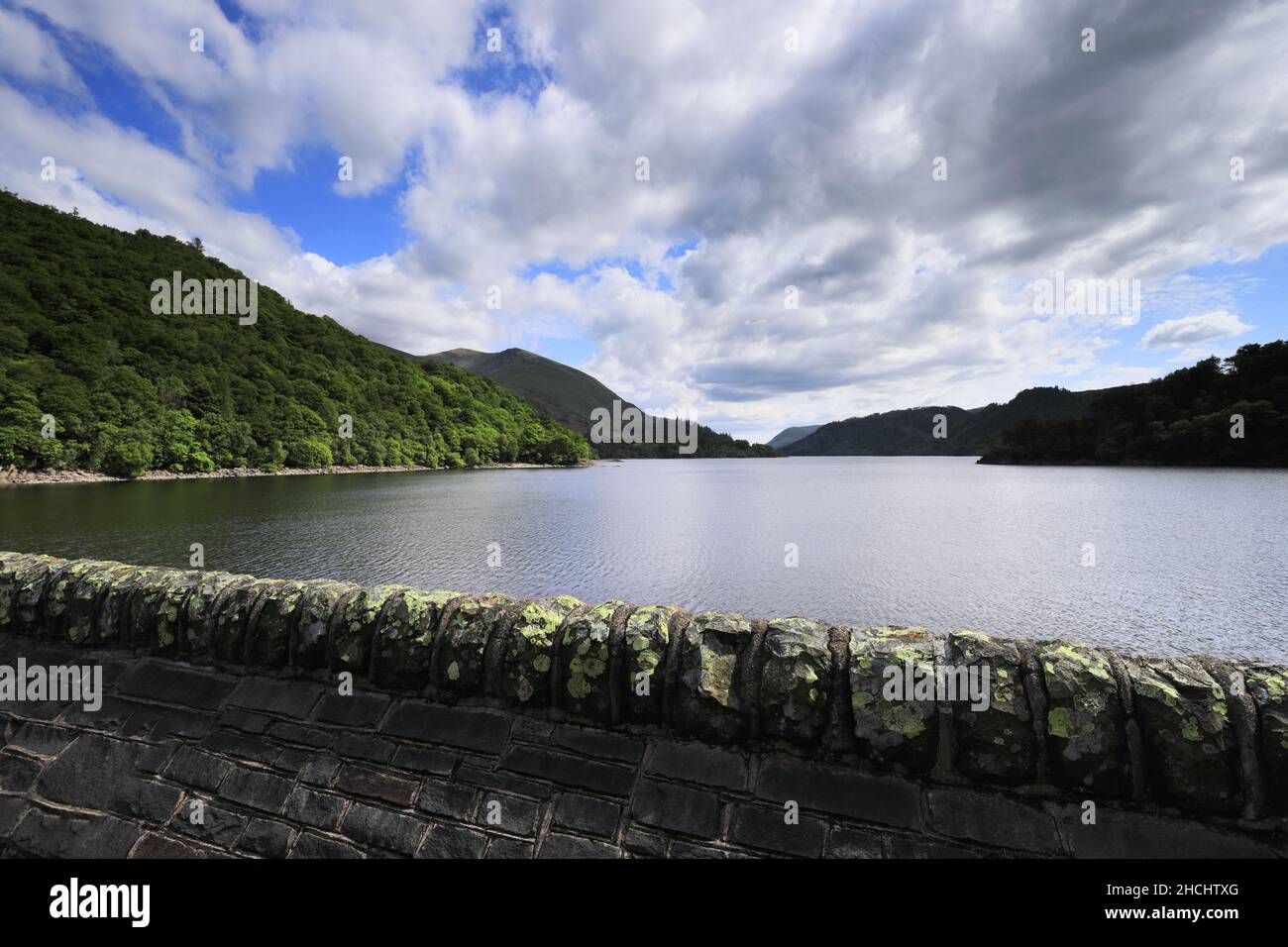 Summer view over Thirlmere reservoir, Allerdale; Lake District National