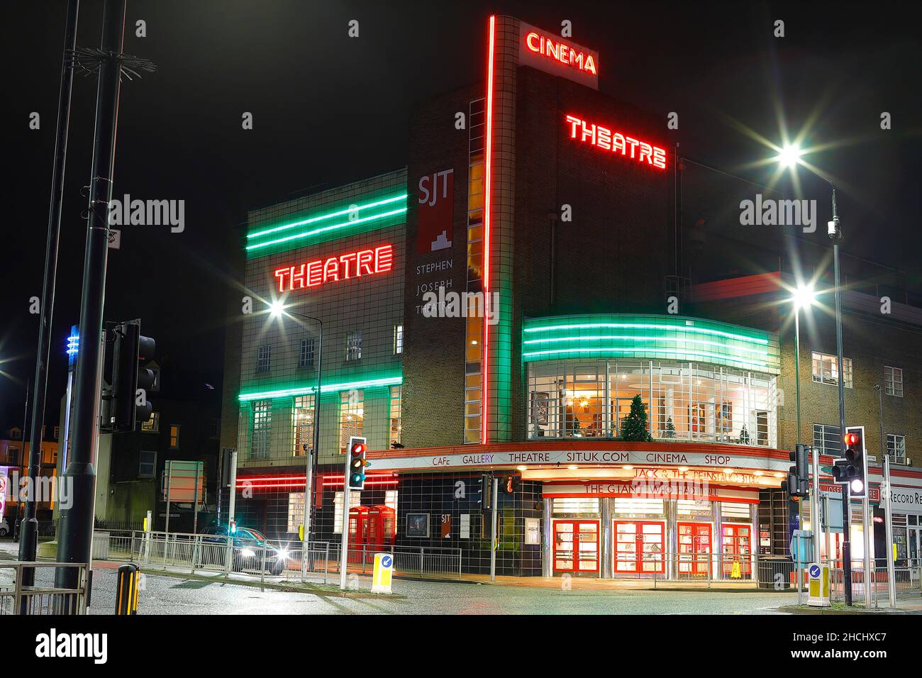 Stephen Joseph Theatre in Scarborough,North Yorkshire,UK Stock Photo