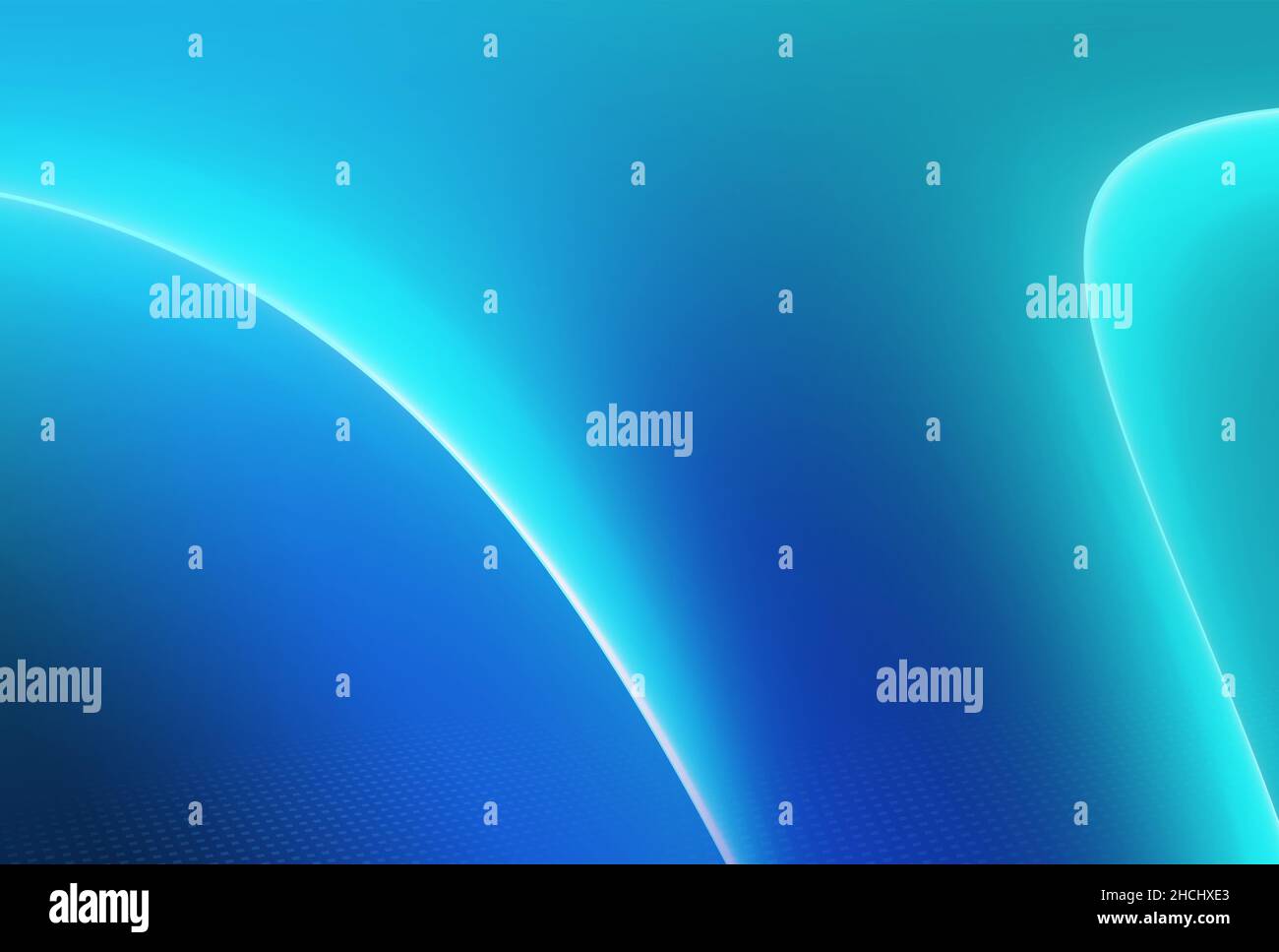 A 3d graphical abstract light effect blue background Stock Photo