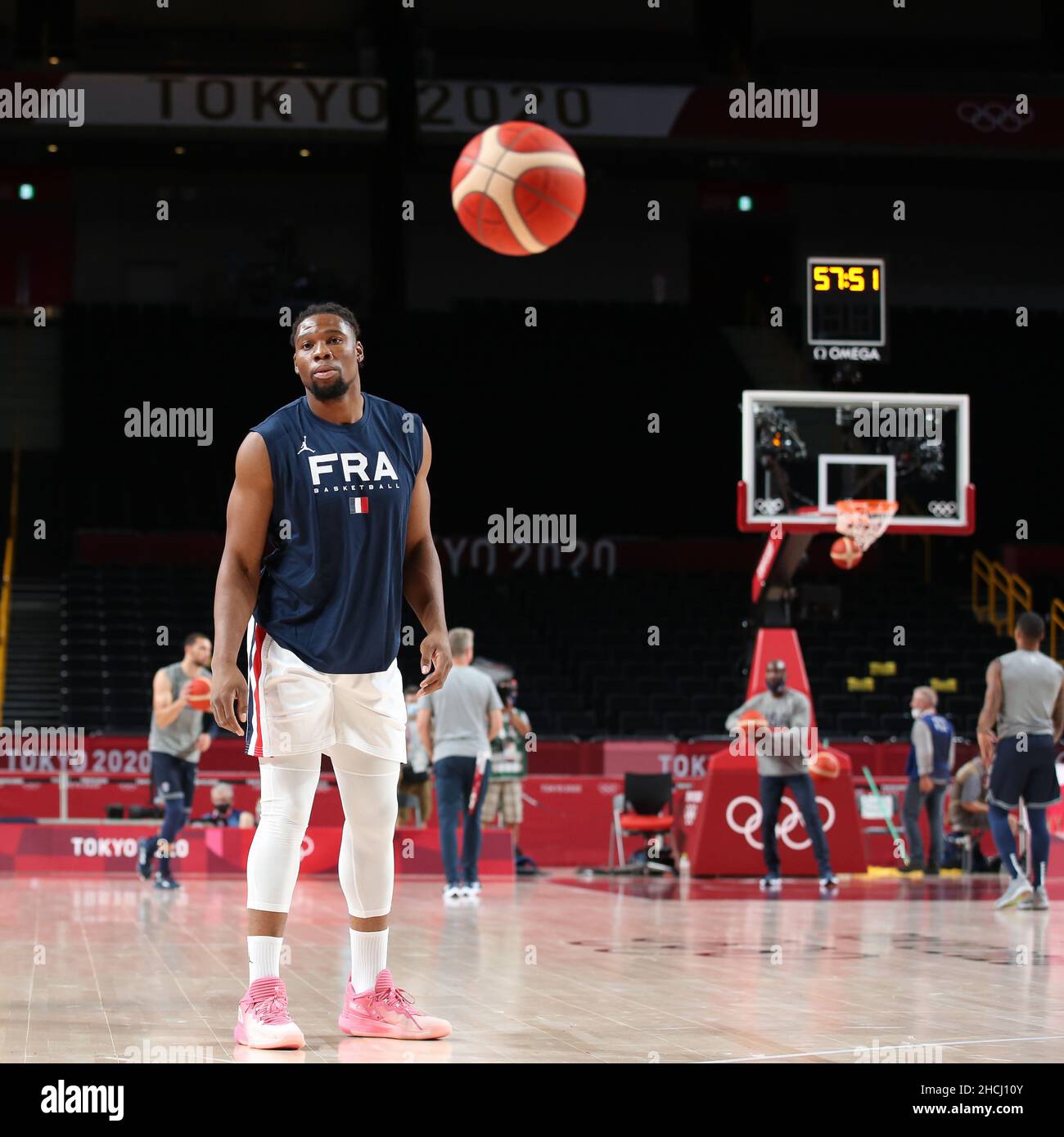 JULY 25th, 2021 SAITAMAN, JAPAN Guerschon YABUSELE of France in