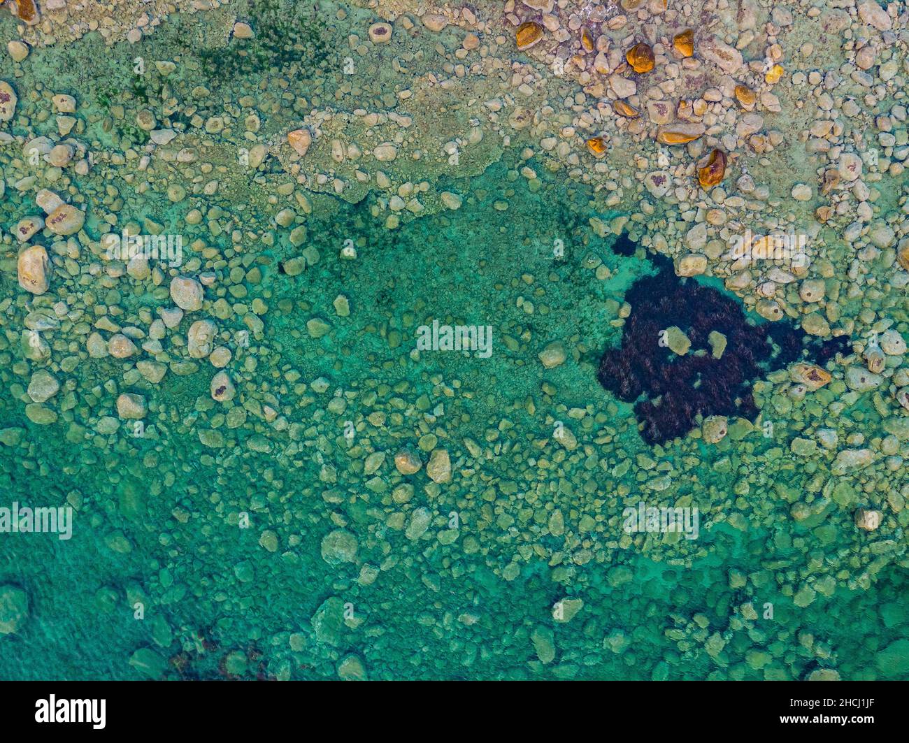Top view crystal clear ocean hi-res stock photography and images - Alamy