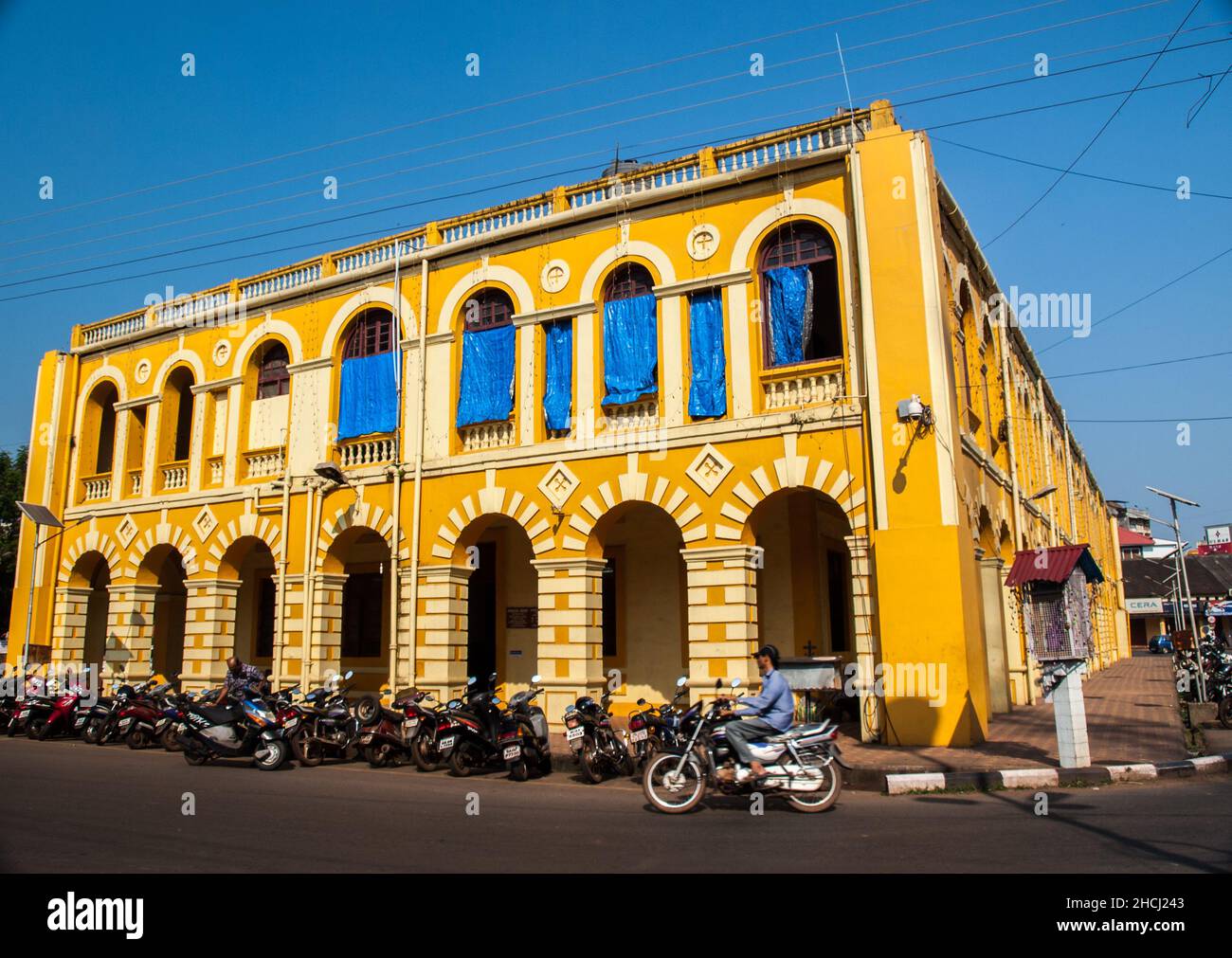 Madgao city council building, Goa Stock Photo