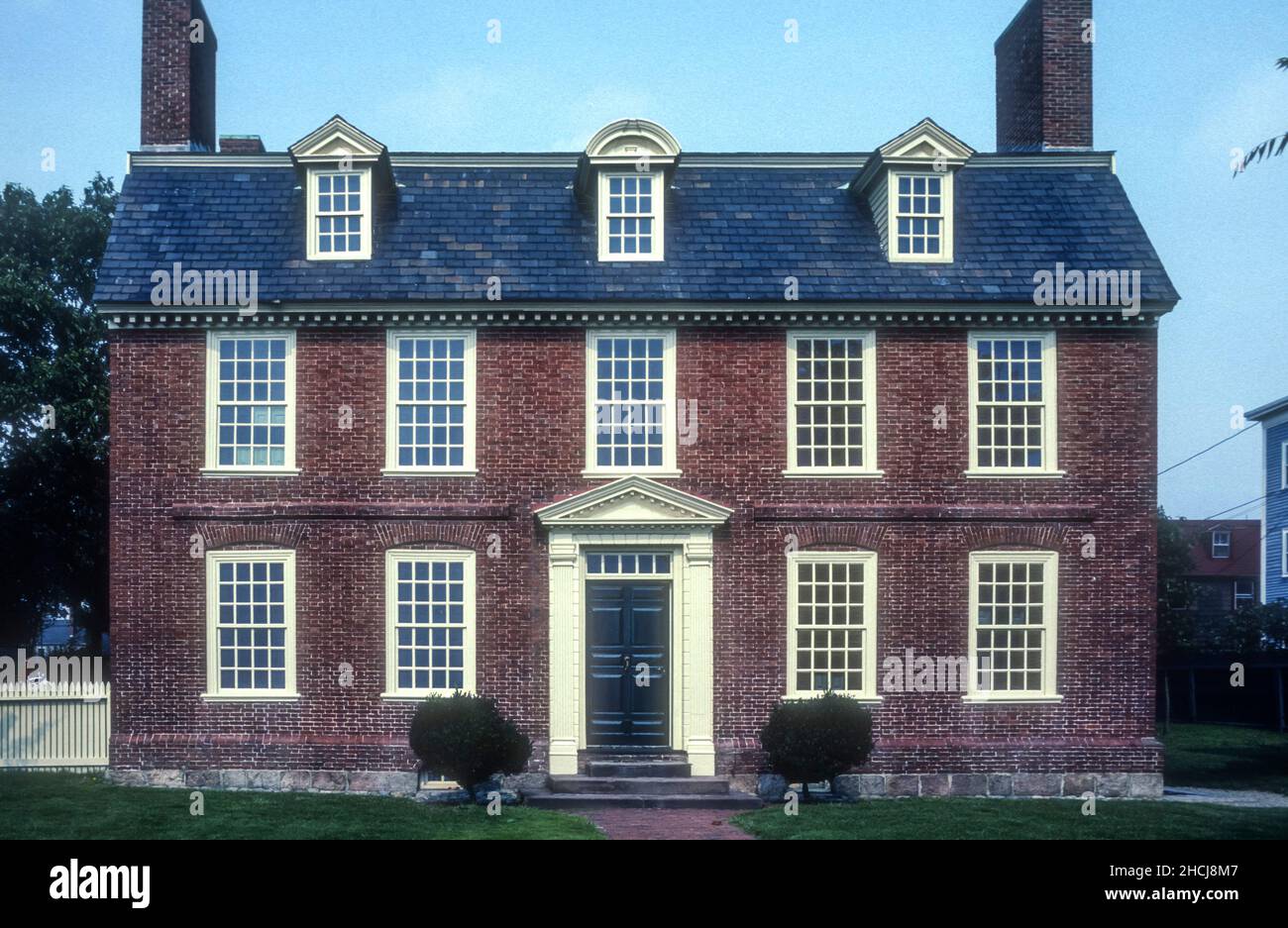 1990 archive photograph ofthe Derby House in Derby Street, Salem