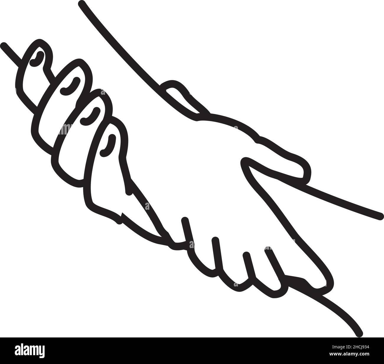 shaking hands icon Stock Vector Image & Art - Alamy