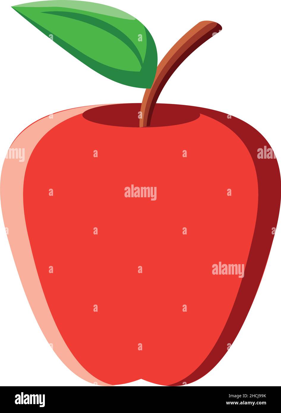 apple fruit icon Stock Vector Image & Art - Alamy