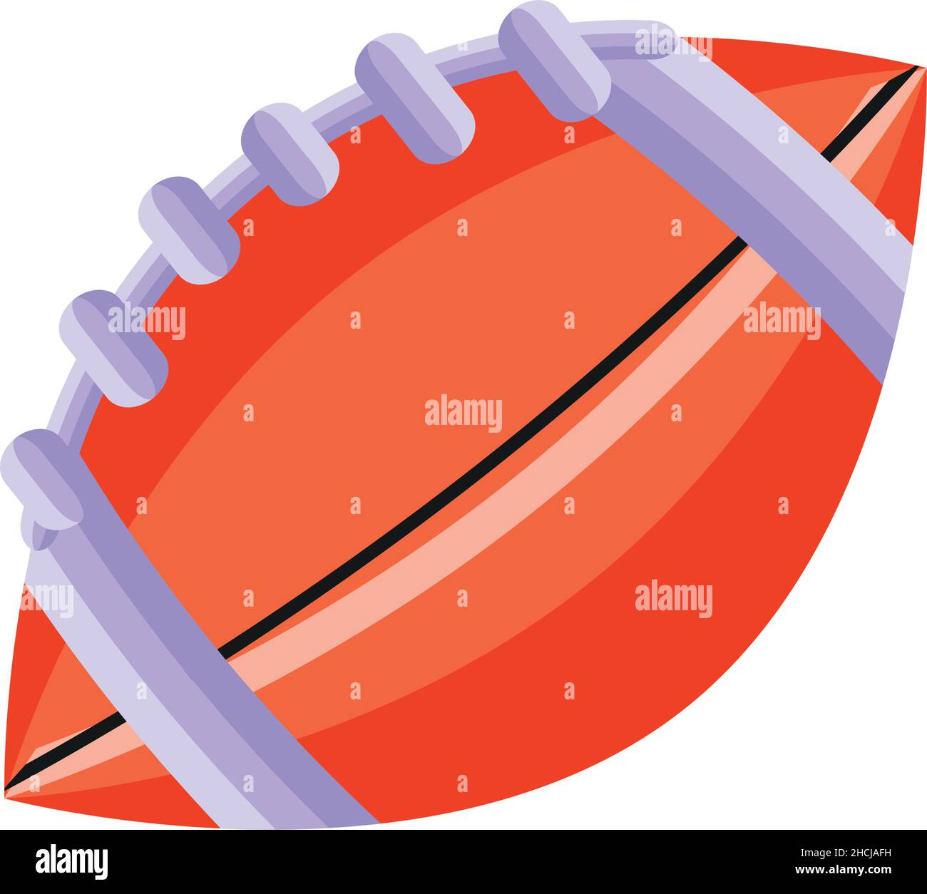 american football ball Stock Vector Image & Art - Alamy
