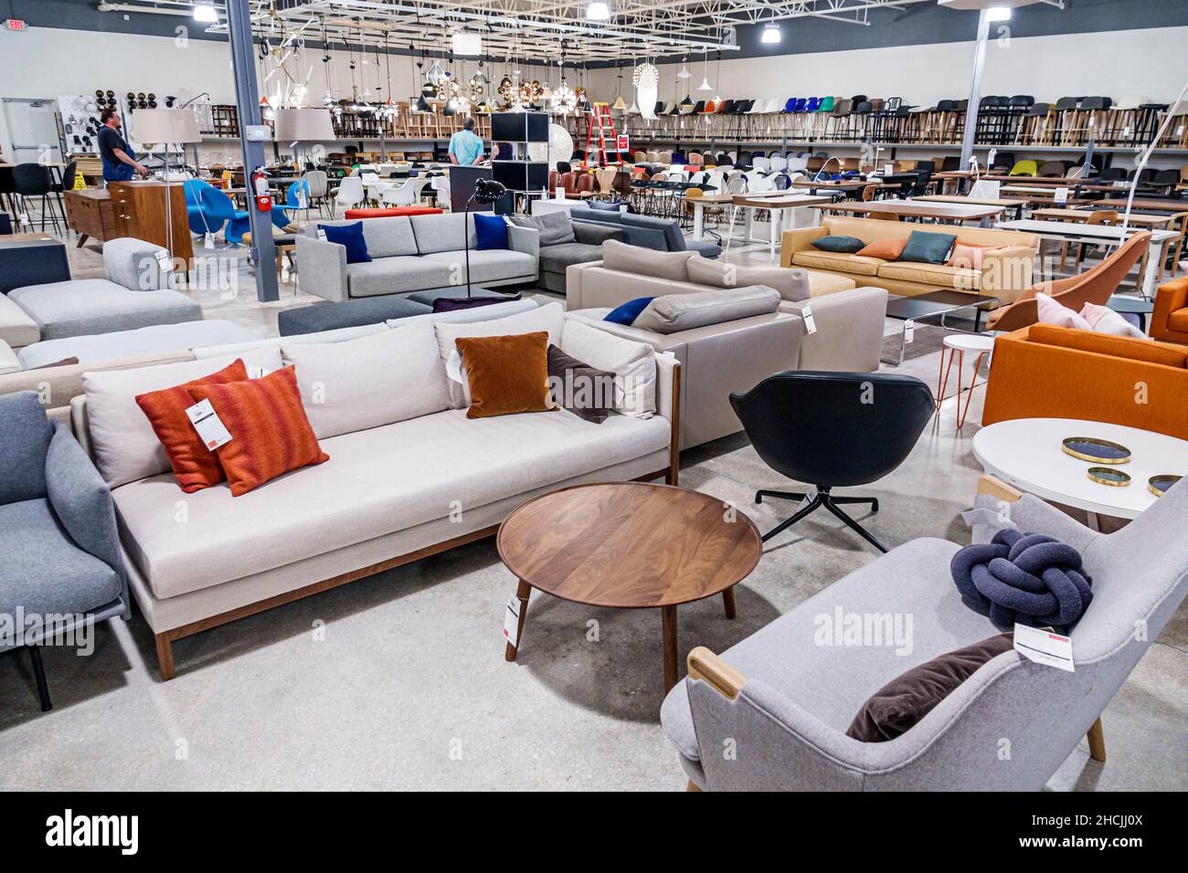 Furniture Store Interior Not Shop High Resolution Stock Photography and