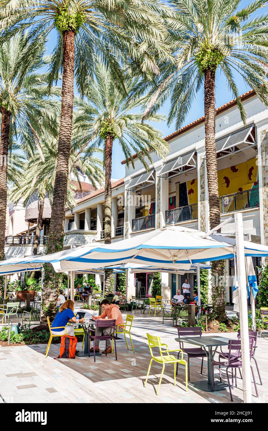 West Palm Beach Florida The Square formerly CityPlace shopping dining district restaurant al
