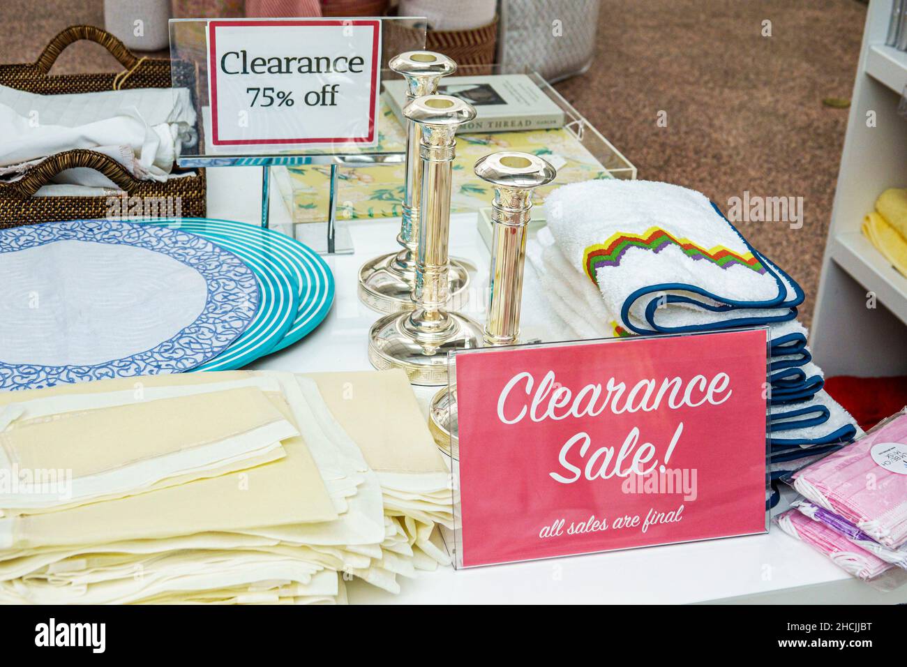 West Palm Beach Florida Clematis Street Pioneer Linens store business