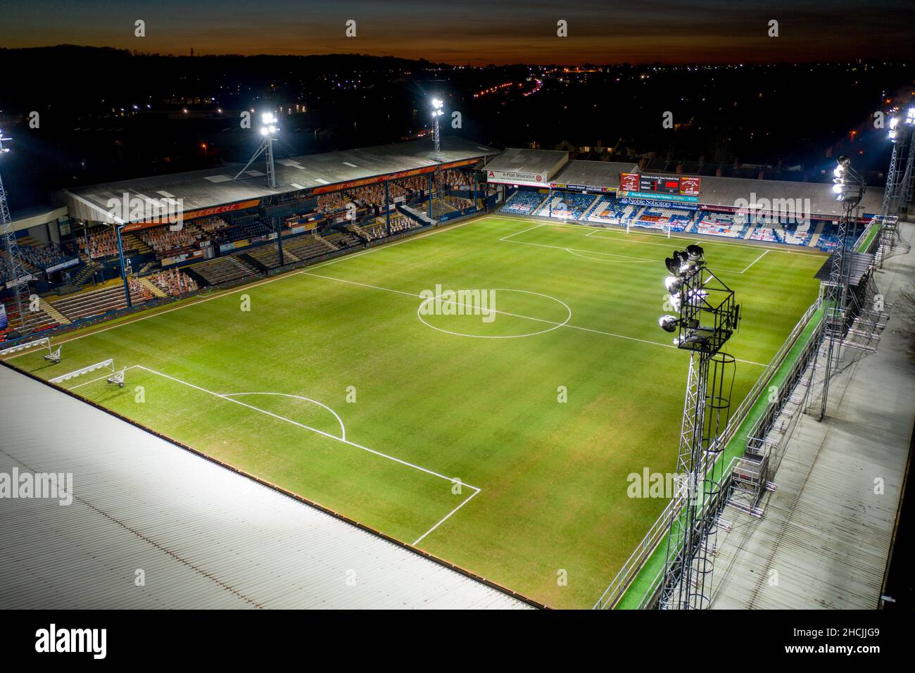 Luton Town Football Club Stadium Aerial View Stock Photo - Alamy