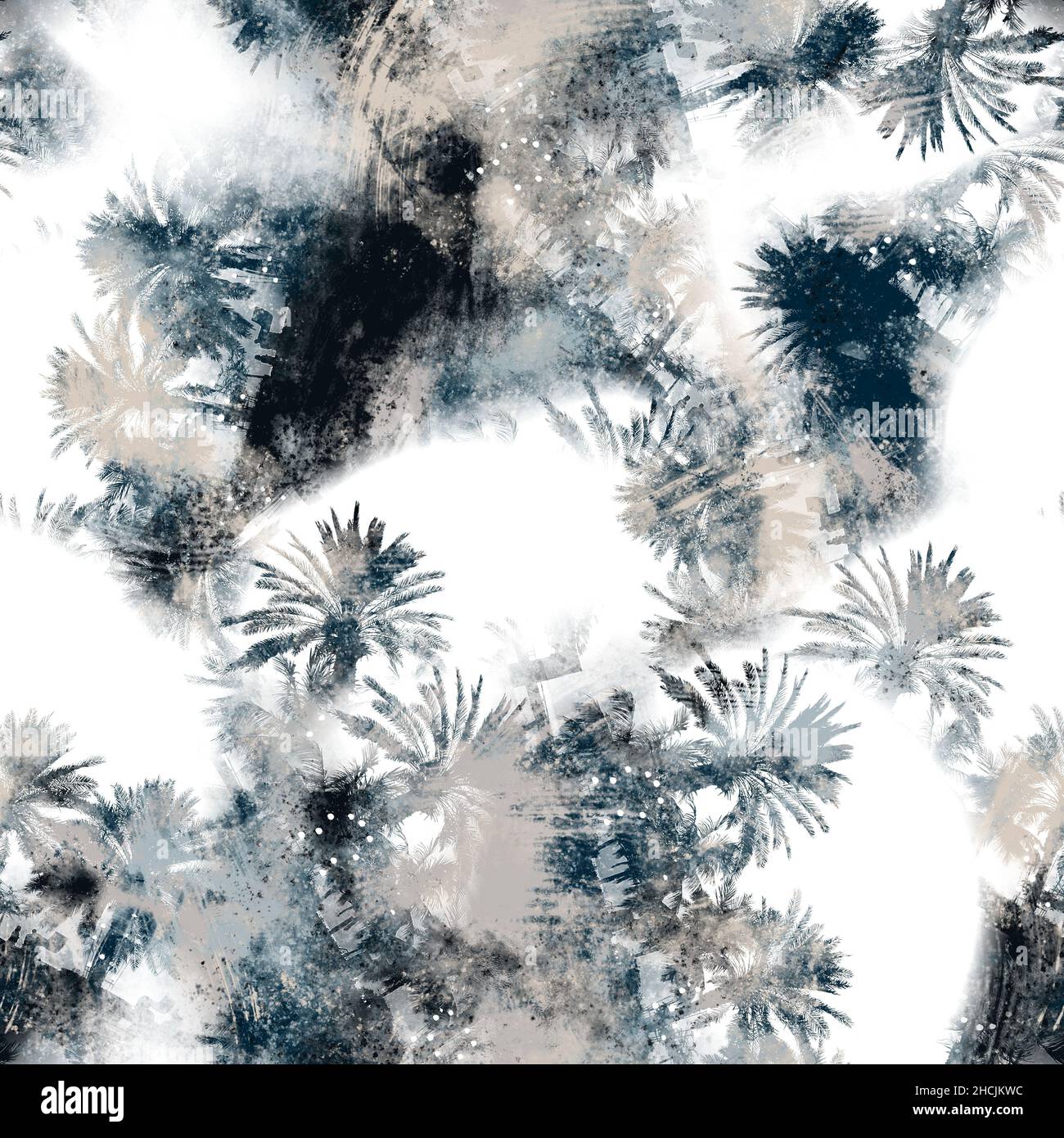 Seamless navy blue and white abstract grungy seamless surface pattern ...