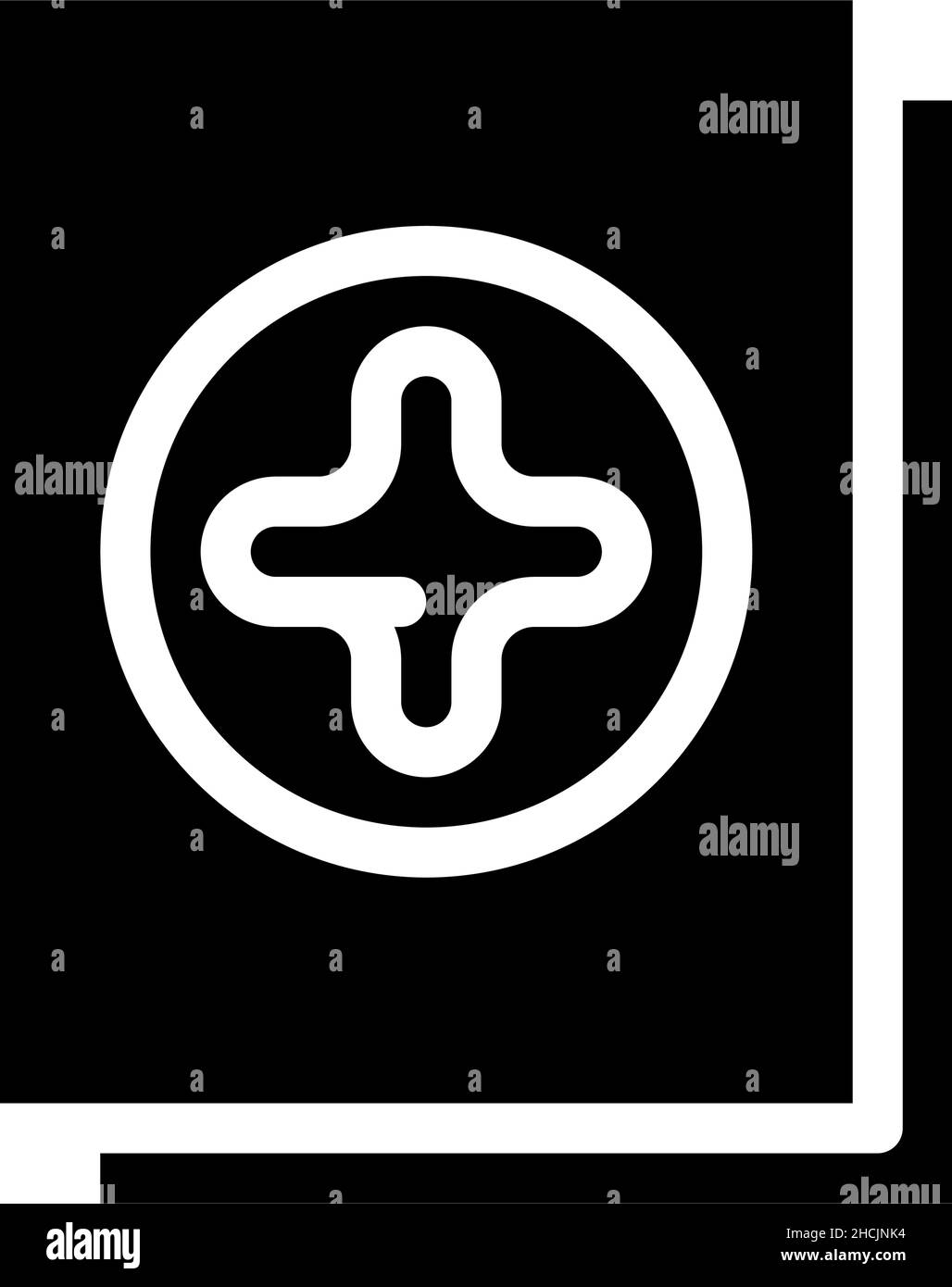 new file glyph icon vector illustration Stock Vector Image & Art - Alamy