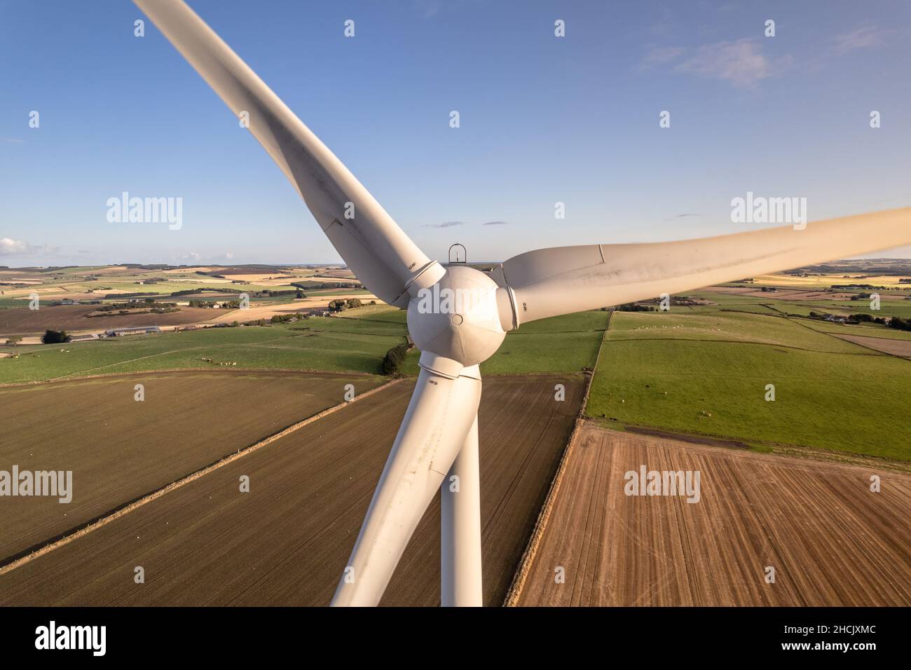 Renewable Energy Wind Turbine Stock Photo