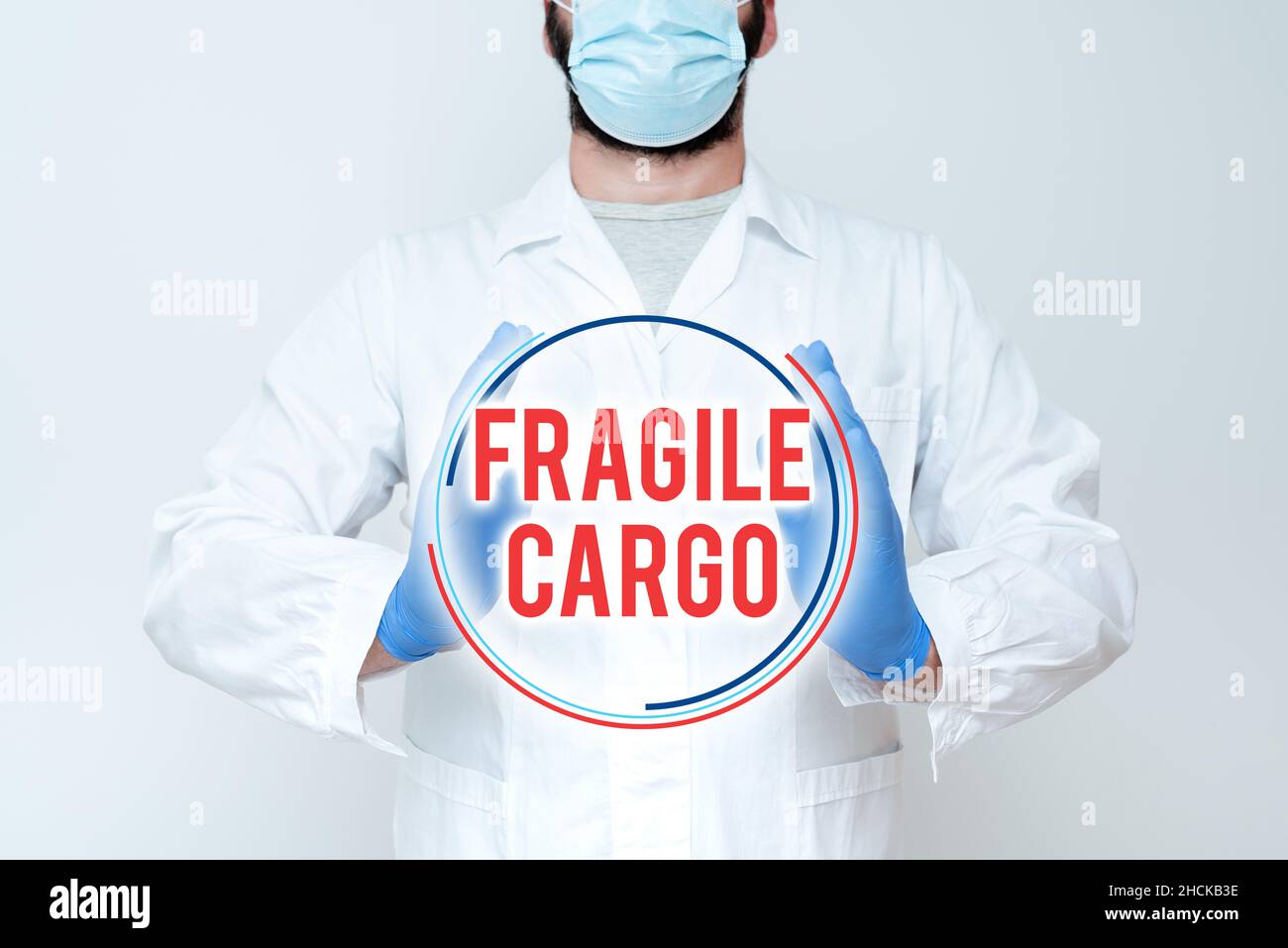 Inspiration showing sign Fragile Cargo. Concept meaning Breakable