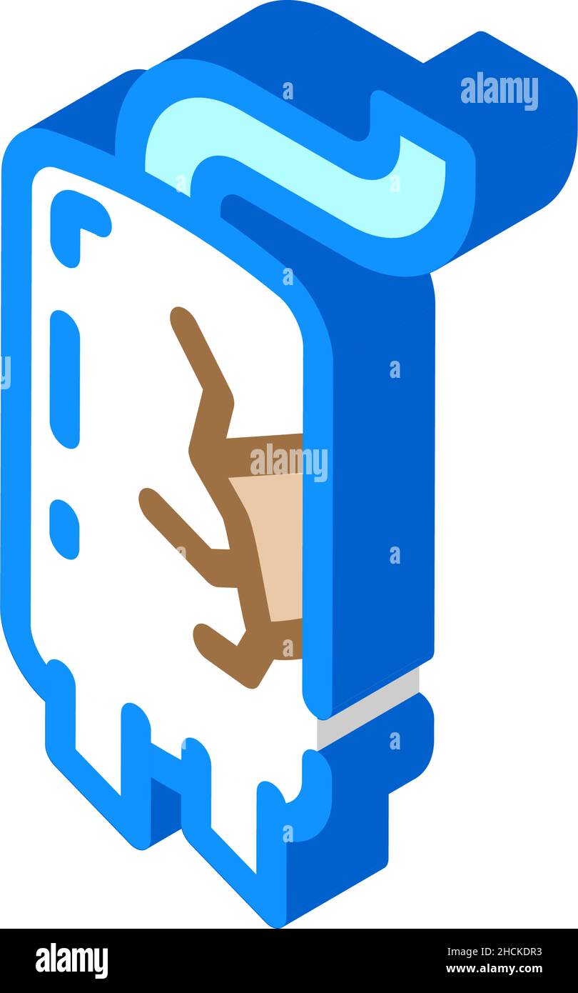 exhaust pipe isometric icon vector illustration Stock Vector Image ...
