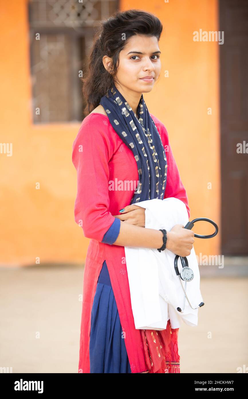 Indian young female doctor hi-res stock photography and images - Alamy
