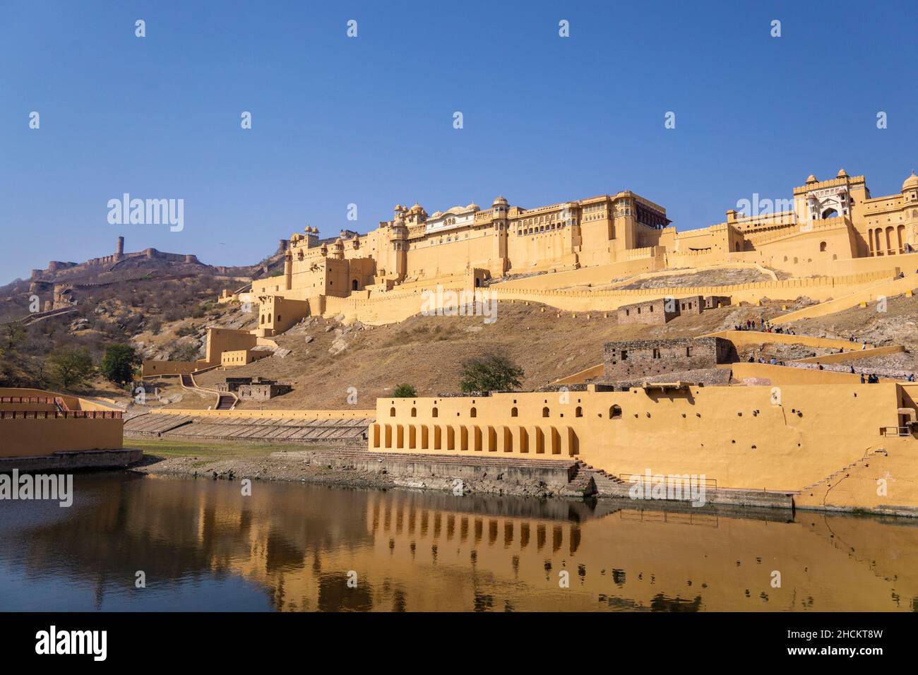 Red fort jaipur hi-res stock photography and images - Alamy