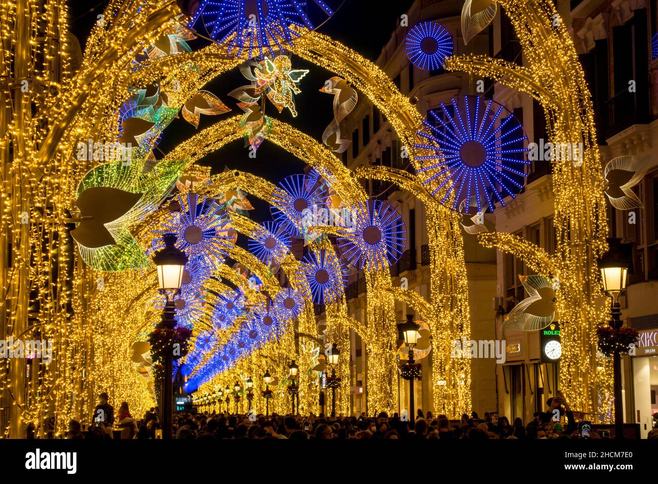 Christmas decorations malaga hi-res stock photography and images Alamy