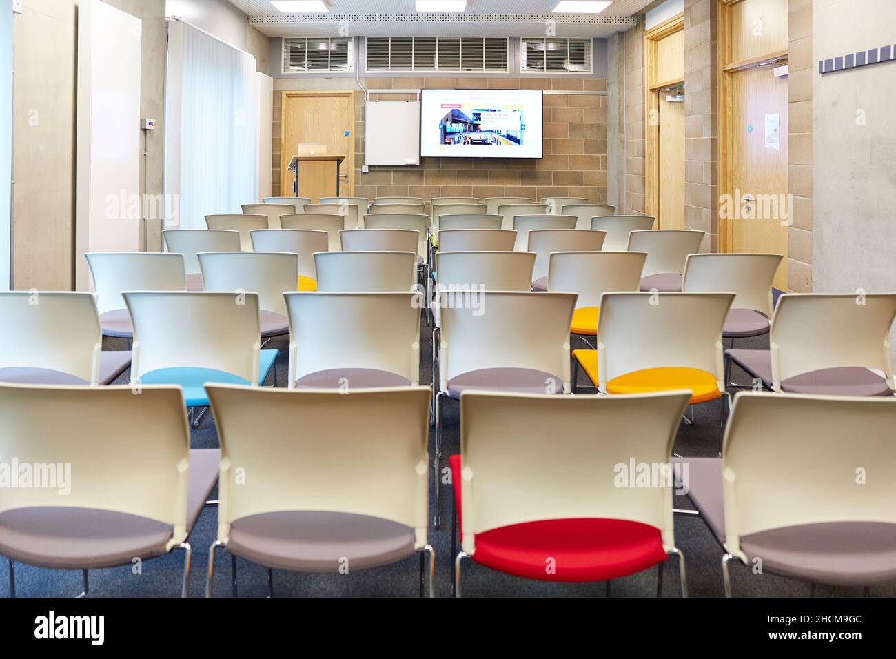 MODERN EMPTY CONFERENCE ROOM Stock Photo