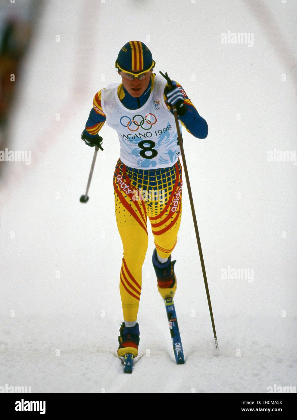 firo Sports, winter sports Olympics, Olympics, 1998 Nagano, Japan