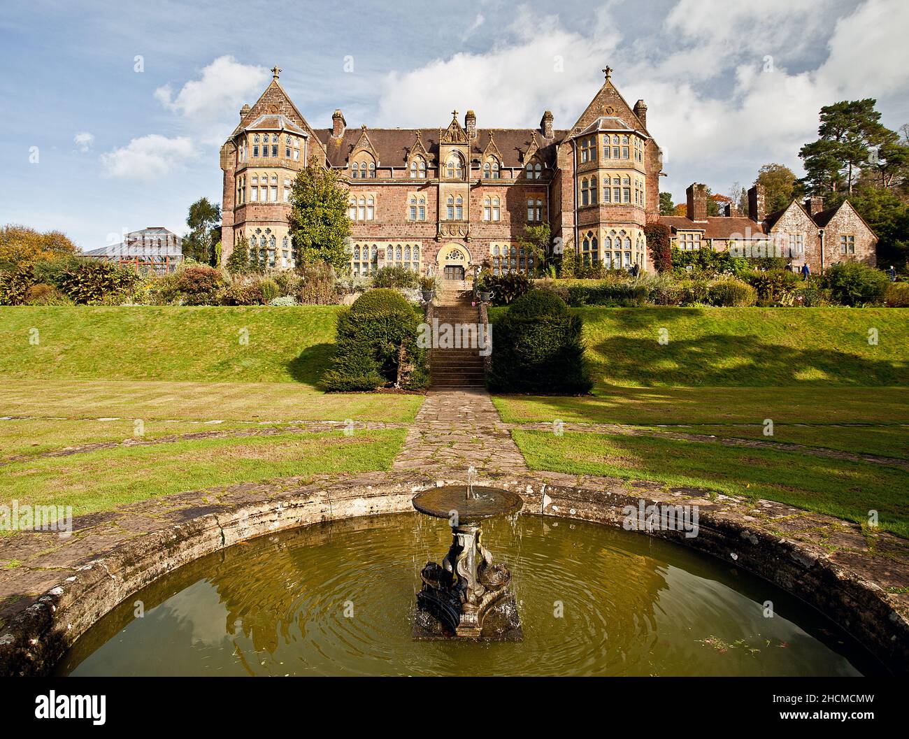 Knightshayes Manor, Tiverton, Devon, UK Stock Photo