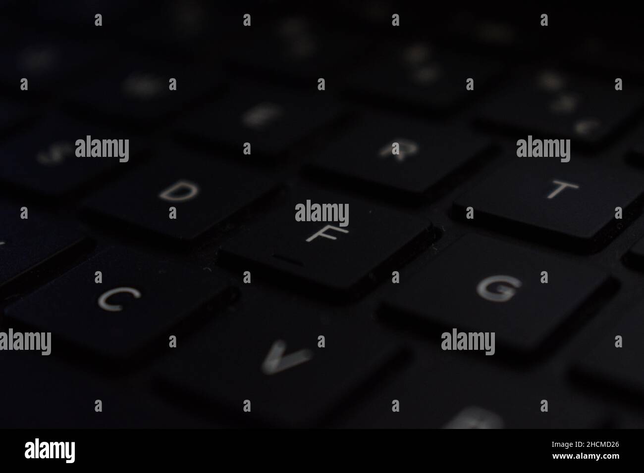 Selective focus of keyboard letters Stock Photo Alamy