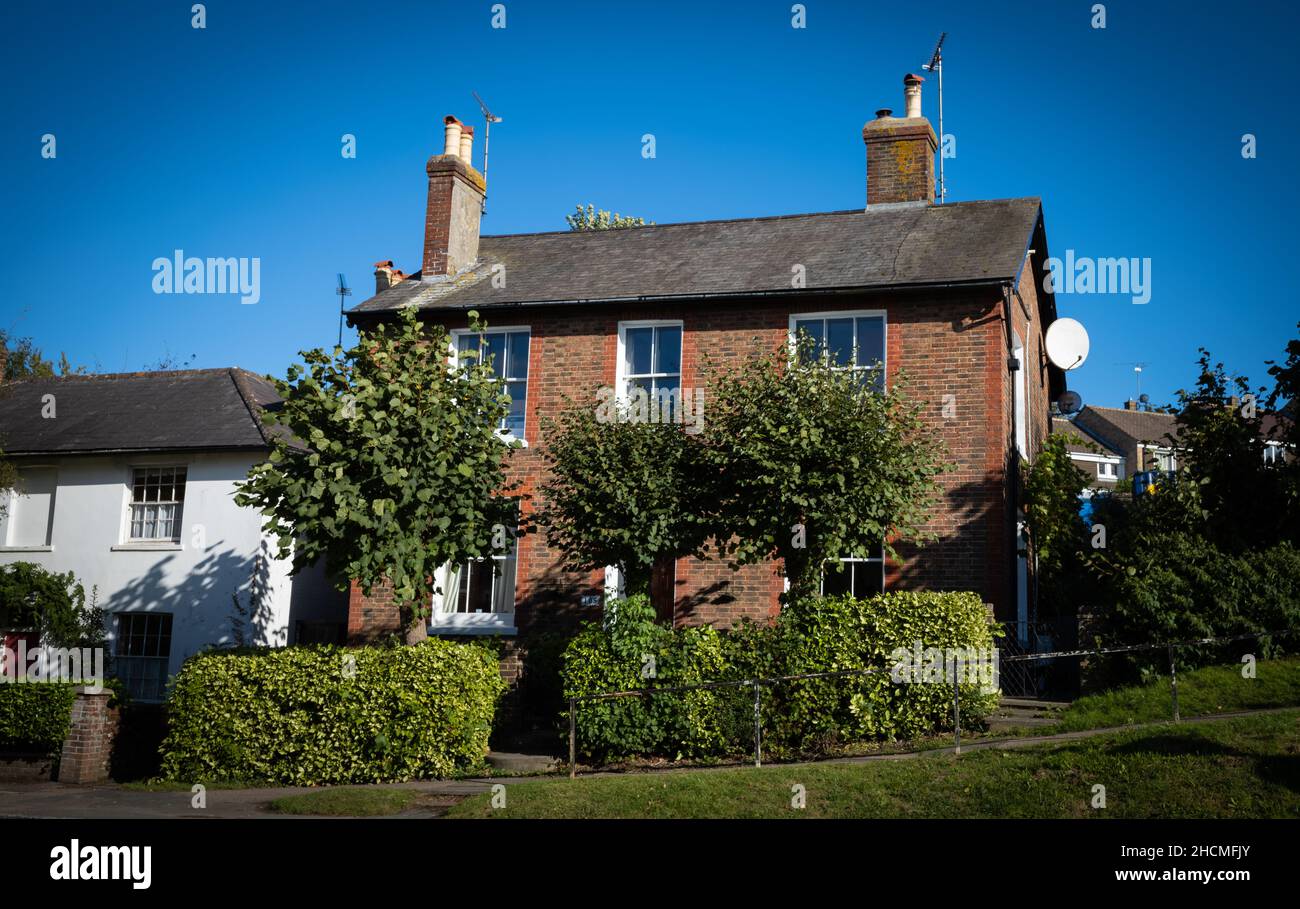 A substantial doublefronted Victorian house in Billingshurst, West