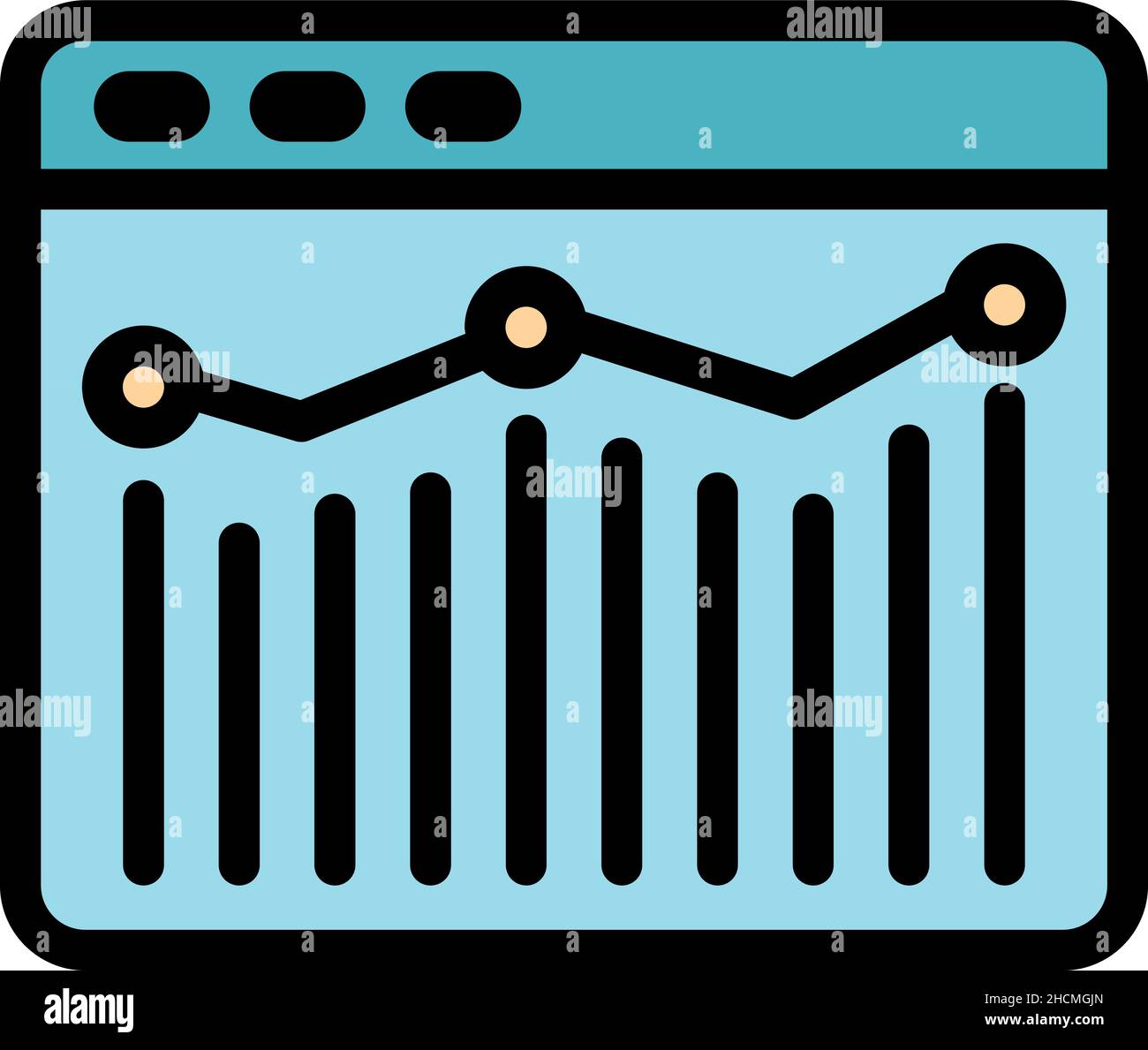 Seo analytics zoom Stock Vector Images - Alamy