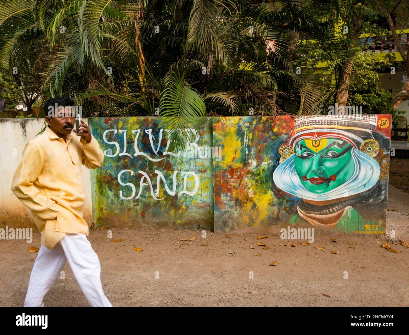 Indian graffiti hi-res stock photography and images - Alamy